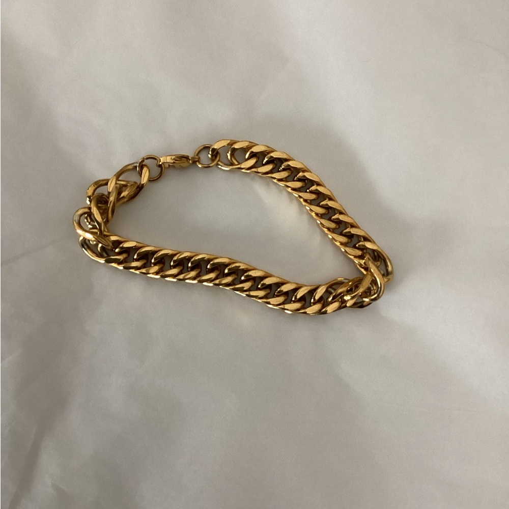 Gold Chain Bracelet